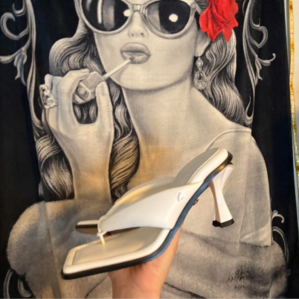 Circus by Sam Edelman White Heeled Mules
